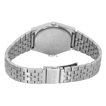 Orologio da uomo Casio Standard Analogico in acciaio inossidabile con quadrante argentato al quarzo MTP-B146D-7AV