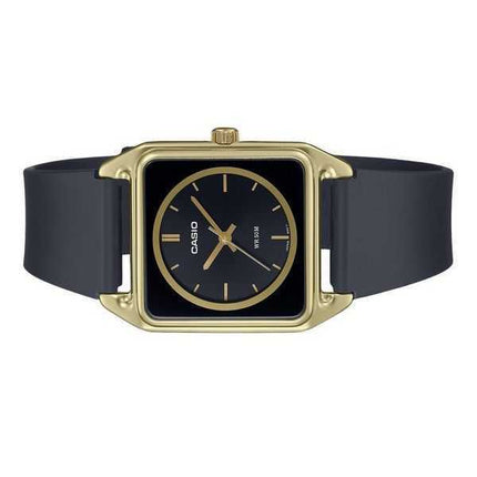 Orologio da uomo Casio Standard Analogico Cinturino in resina Quadrante nero Quarzo MTP-B170-1EV
