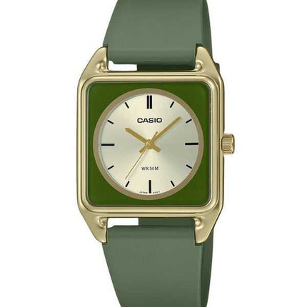 Orologio da uomo Casio Standard Analogico Cinturino in resina Quadrante argento Quarzo MTP-B170-3EV