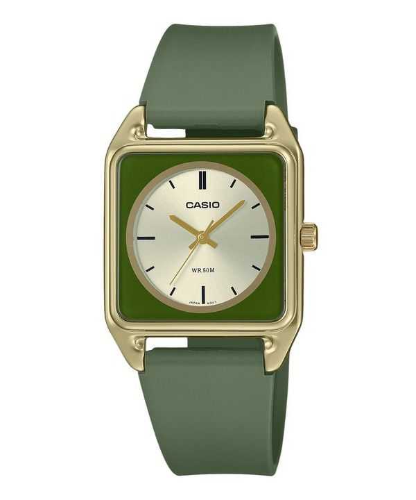 Orologio da uomo Casio Standard Analogico Cinturino in resina Quadrante argento Quarzo MTP-B170-3EV