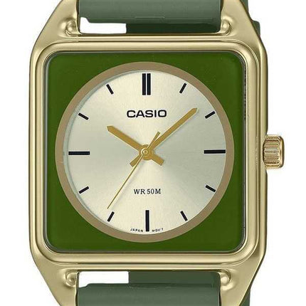 Orologio da uomo Casio Standard Analogico Cinturino in resina Quadrante argento Quarzo MTP-B170-3EV