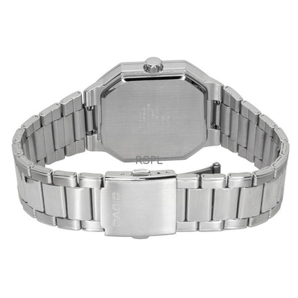Orologio da uomo Casio analogico in acciaio inossidabile con quadrante verde al quarzo MTP-B195D-3AV