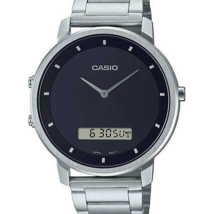 Orologio da uomo Casio Standard in acciaio inossidabile analogico digitale MTP-B200D-1E MTPB200D-1
