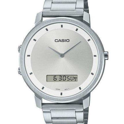 Orologio da uomo Casio Standard in acciaio inossidabile analogico digitale MTP-B200D-7E MTPB200D-7