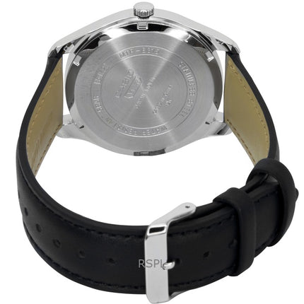 Orologio da uomo Casio analogico con cinturino in pelle e quadrante blu, movimento al quarzo, modello MTP-B315L-2AV.