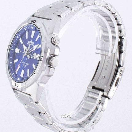 Orologio da uomo Casio Illuminator analogico al quarzo MTP-E203D-2AV MTPE203D-2AV