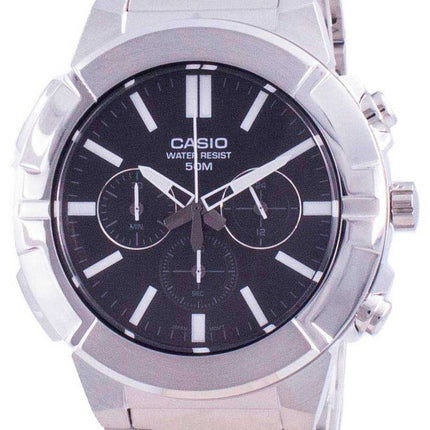 Orologio da uomo Casio Multi Hands Analog Quartz Chronograph MTP-E500D-1A MTP-E500D-1