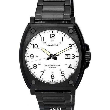 Orologio da uomo Casio Enticer standard analogico in acciaio inossidabile al quarzo MTP-E715D-7A MTPE715D-7