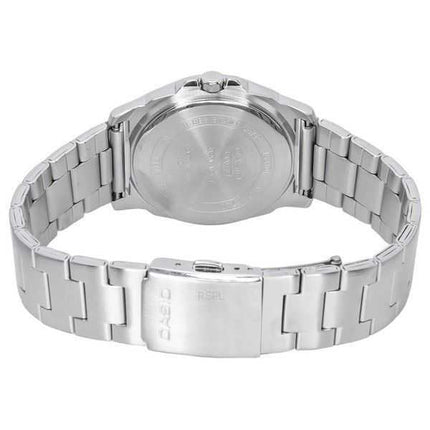 Orologio da uomo Casio analogico standard in acciaio inossidabile quadrante blu al quarzo MTP-E720D-2A