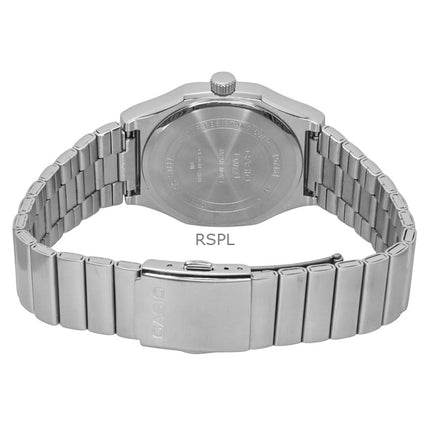Orologio da uomo Casio Standard Analogico in acciaio inossidabile con quadrante argentato al quarzo MTP-E735D-7AV