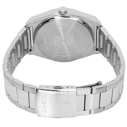 Orologio da uomo Casio standard analogico con fasi lunari quadrante nero al quarzo MTP-M300D-1A MTPM300D-1