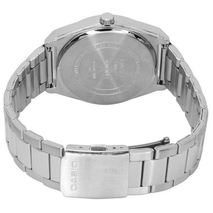 Orologio da uomo Casio Standard Analogico con fasi lunari e quadrante bianco al quarzo MTP-M300D-7A MTPM300D-7 ricondizionato