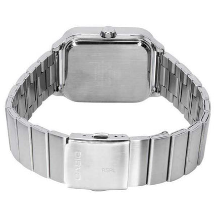 Orologio da uomo Casio standard analogico con fasi lunari quadrante nero al quarzo MTP-M305D-1A