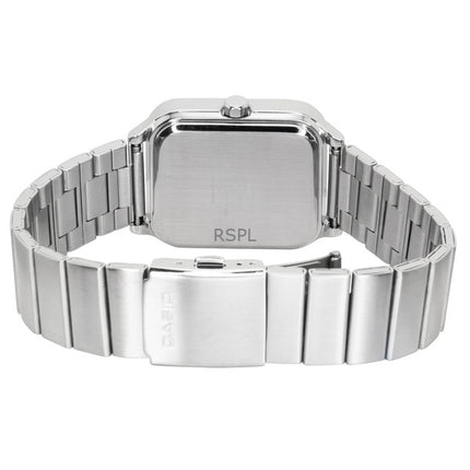 Orologio da uomo Casio Standard Analogico in acciaio inossidabile con quadrante bianco al quarzo MTP-M306D-7AV