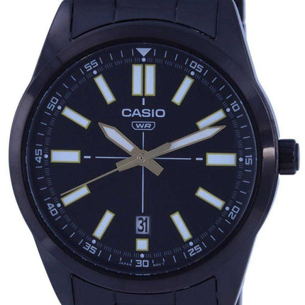Orologio da uomo Casio Classic analogico quadrante nero MTP-VD02B-1E MTPVD02B-1