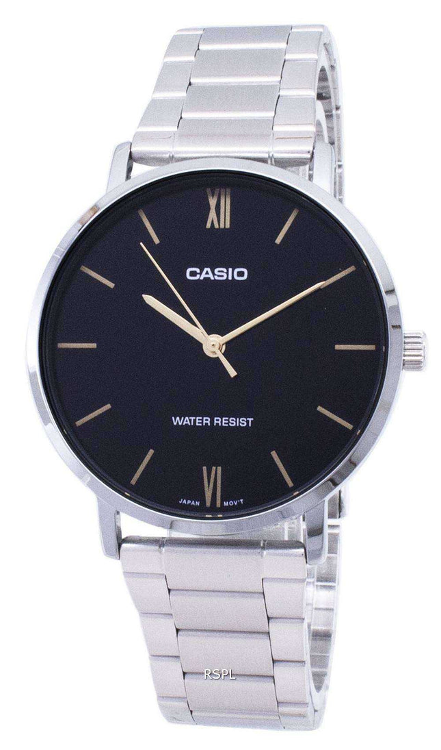 Casio Quartz MTP-VT01D-1B MTPVT01D-1B Orologio da uomo analogico