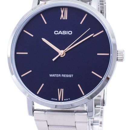 Casio Quartz MTP-VT01D-2B MTPVT01D-2B Orologio da uomo analogico