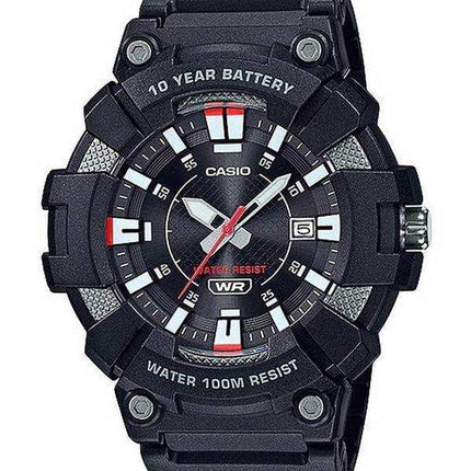 Orologio Casio Youth analogico quadrante nero MW-610H-1AV MW610H-1 orologio da uomo 100M