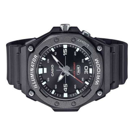 Orologio Casio Standard Analogico Cinturino in Resina Quadrante Nero Quarzo MW-620H-1AV 100M Uomo