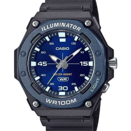 Orologio Casio Standard Analogico Cinturino in Resina Quadrante Blu Quarzo MW-620H-2AV 100M Uomo