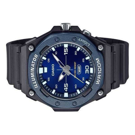 Orologio Casio Standard Analogico Cinturino in Resina Quadrante Blu Quarzo MW-620H-2AV 100M Uomo