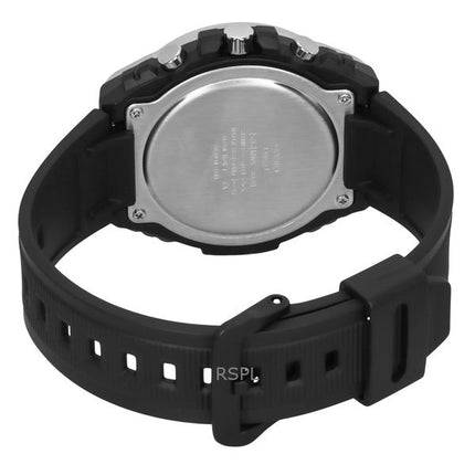 Casio Standard Analog Cronografo Cinturino in Resina Quadrante Nero Quarzo MWA-300H-1AV 100M Orologio da Uomo