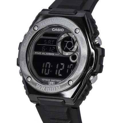 Orologio da uomo Casio Standard digitale quadrante nero al quarzo MWD-100HB-1B MWD100HB-1B 100M