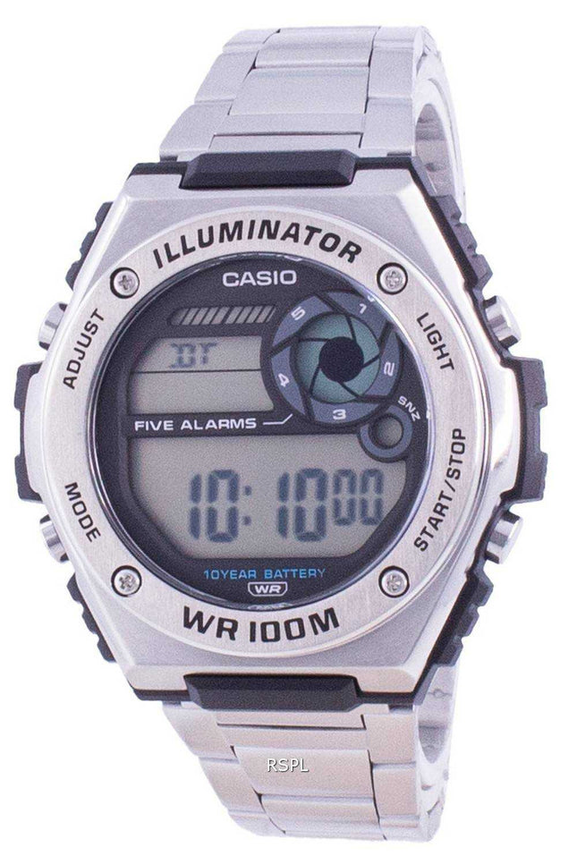 Orologio da uomo Casio Youth Dual Time MWD-100HD-1A MWD100HD-1 100M