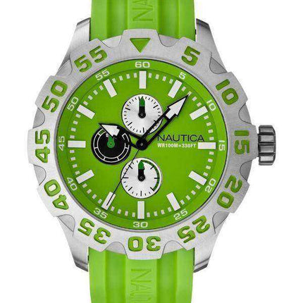Orologio da uomo Nautica Resin Green Dial N15580G