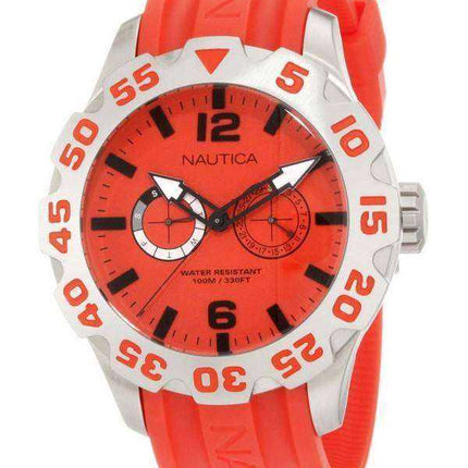 Orologio da uomo Nautica BFD 100 Red Dial N16602G