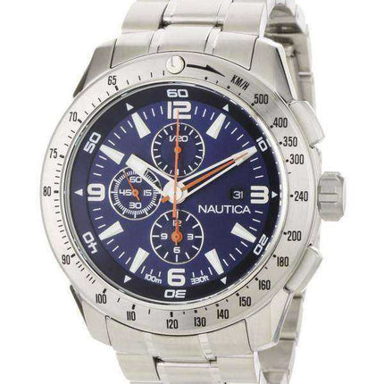Orologio da uomo Nautica Chronograph Silver Dial N21523G