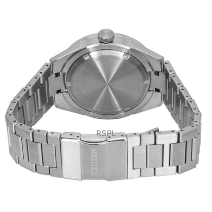 Orologio da uomo Citizen Series 8 in acciaio inossidabile con quadrante argentato automatico NA1000-88A 100M