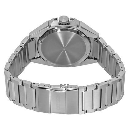 Orologio da uomo Citizen Series 8 in acciaio inossidabile con quadrante blu e nero automatico NA1010-84X 100M