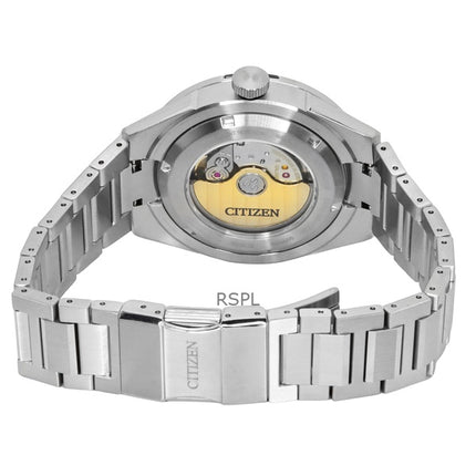Orologio da uomo Citizen Serie 8 870 in acciaio inossidabile con quadrante blu automatico NA1037-53L 100M