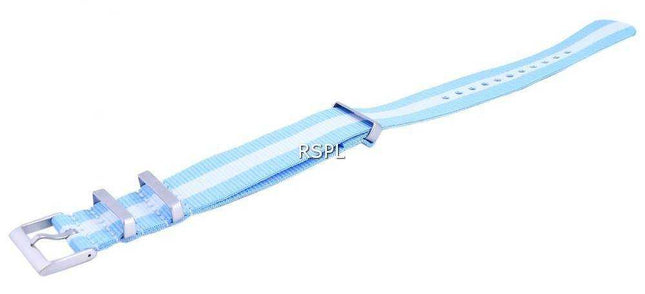Rapporto NATO24 Cinturino per orologio in poliestere da 22 mm con motivo bandiera nazionale argentina