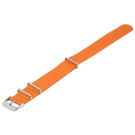 Ratio NATOR01 Cinturino per orologio in nylon arancione da 20 mm