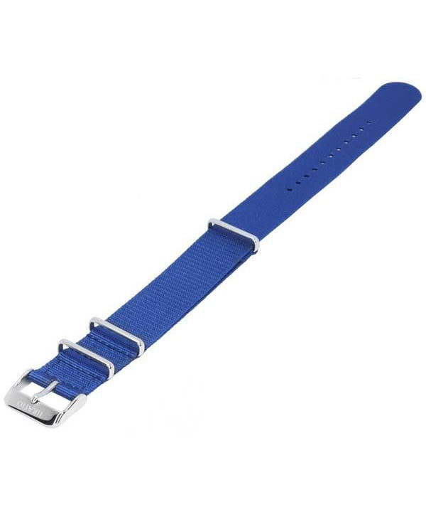 Ratio NATOR03 Cinturino per orologio in nylon blu navy da 20 mm