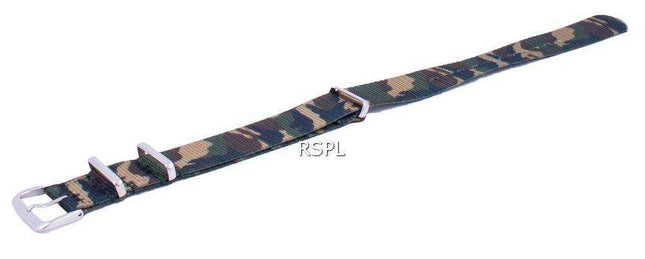 Rapporto di marca NATOS18 Cinturino per orologio in nylon militare 18 mm