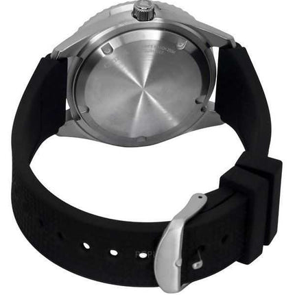 Orologio da uomo Citizen Promaster Fujitsubo Super Titanium cinturino in poliuretano quadrante nero automatico subacqueo NB6021-