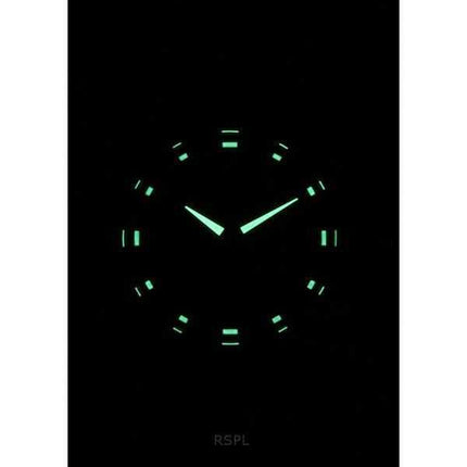Orologio da uomo Citizen Series 8 in acciaio inossidabile con quadrante nero automatico NB6050-51E 100M