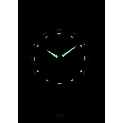 Orologio da uomo Citizen Series 8 in acciaio inossidabile con quadrante verde automatico NB6050-51W 100M