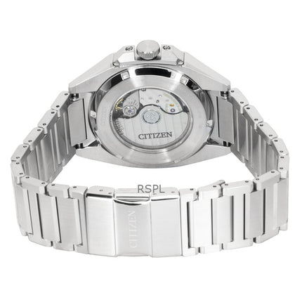 Orologio da uomo Citizen Series 8 Limited Edition in acciaio inossidabile azzurro automatico NB6051-59L 100M