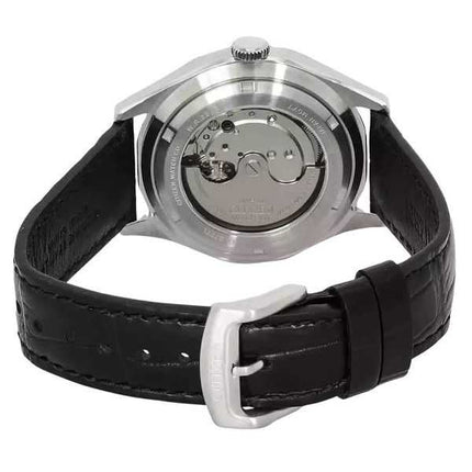 Orologio da uomo Citizen automatico con cinturino in pelle e quadrante blu NH8390-20L