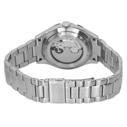 Orologio da uomo automatico Citizen C7 in acciaio inossidabile con quadrante giallo NH8391-51Z