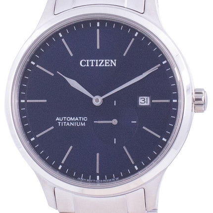 Orologio da uomo automatico Citizen Super Titanium con quadrante blu NJ0090-81L