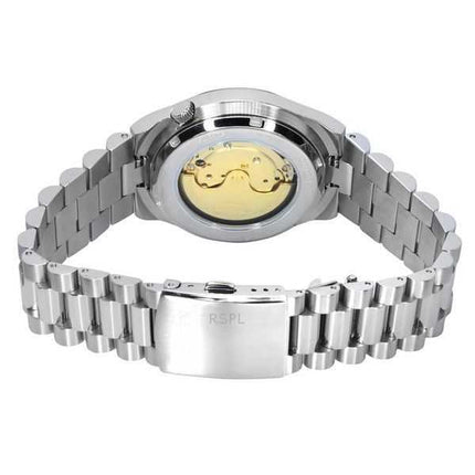 Orologio da uomo Citizen Tsuyosa in acciaio inossidabile con quadrante bordeaux automatico NJ0150-56W