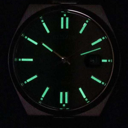 Orologio da uomo Citizen Tsuyosa in acciaio inossidabile con quadrante verde automatico NJ0150-81X