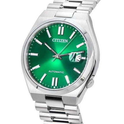 Orologio da uomo Citizen Tsuyosa in acciaio inossidabile con quadrante verde automatico NJ0150-81X