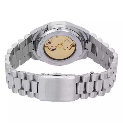 Orologio da uomo Citizen Tsuyosa in acciaio inossidabile con quadrante blu automatico NJ0151-53L