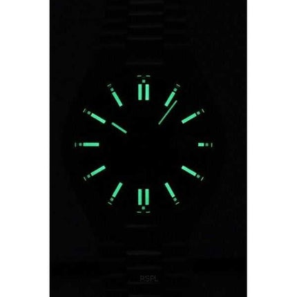 Orologio da uomo automatico Citizen Tsuyosa in acciaio inossidabile con quadrante grigio NJ0154-80H